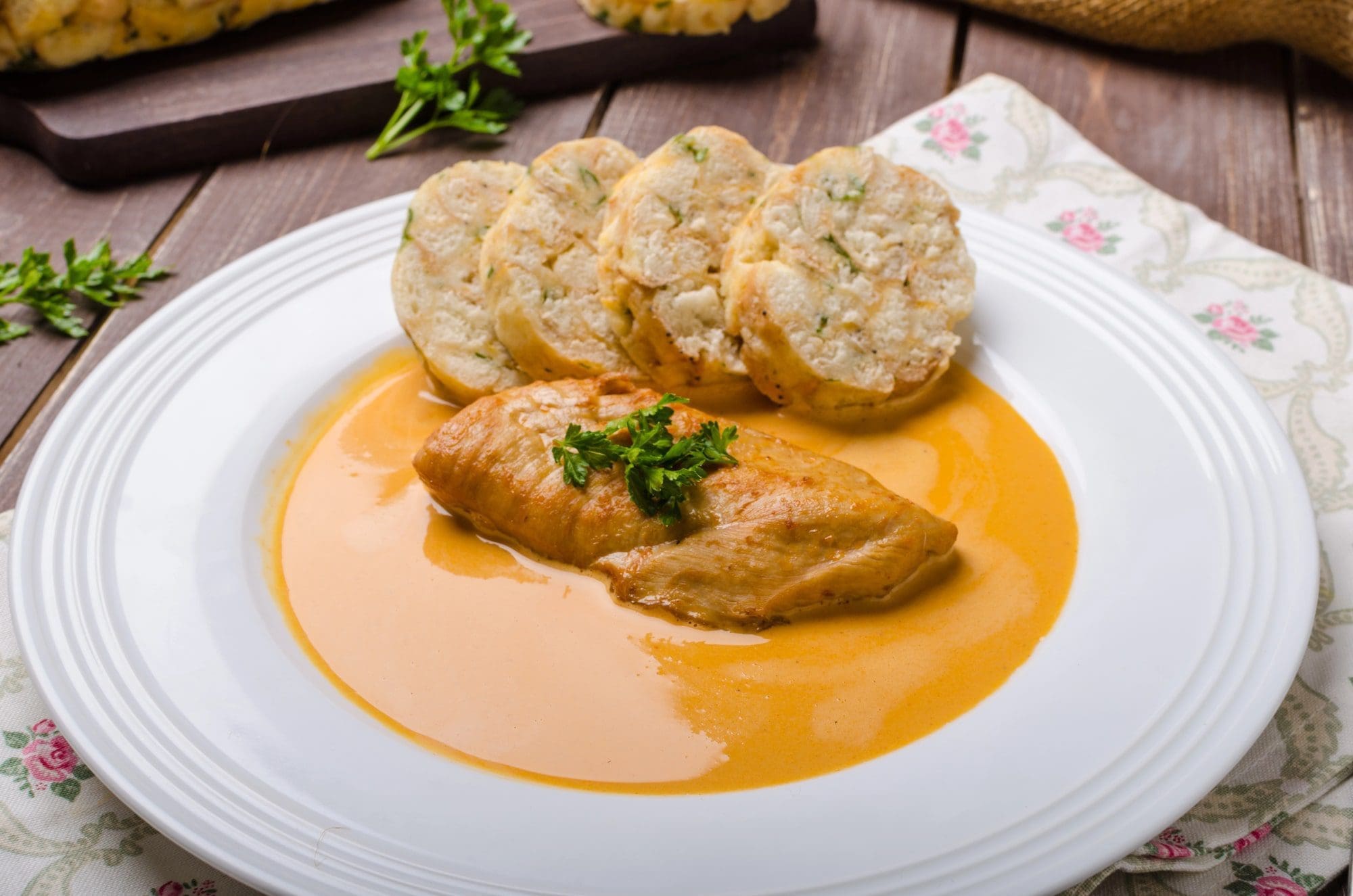 10 – Houskový Knedlík – Bread Dumplings