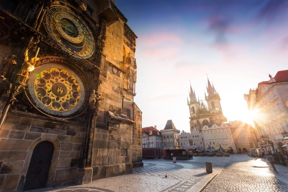 Astronomical clock at the old town square